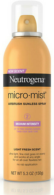Neutrogena Micromist Sunless Tanning Spray, Medium - 5.3 Oz