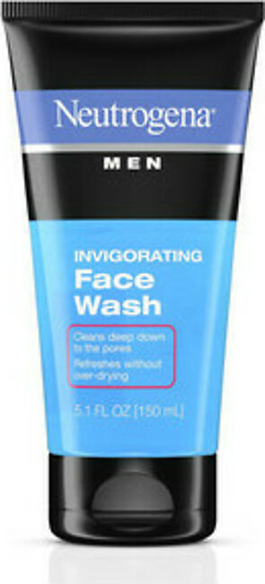 Neutrogena Men Invigorating Face Wash - 5.1 Oz