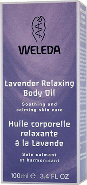 Weleda Relaxing Body Oil, Lavender - 3.4 Oz