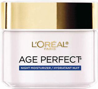 LOreal Paris Age Perfect Collagen Expert Anti Aging Night Moisturizer For Face, 2.5 Oz