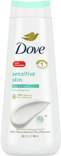 Dove Body Wash For Sensitive Skin, Unscented, 20 Oz