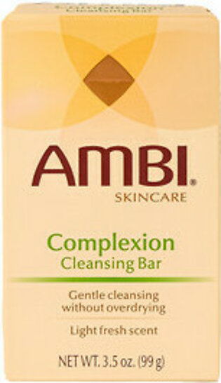 Ambi Complexion Skin Cleansing Bar Soap - 3.5 Oz