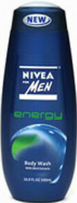 Nivea For Men Body Wash, Energy - 16.9 Oz