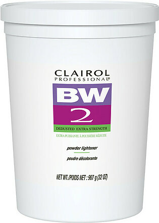 Clairol Basic White Dedusted Extra Strength Hair Powder Lightener, 32 Oz