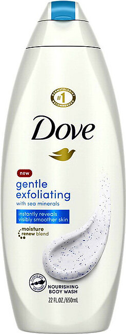 Dove Gentle Exfoliating Nutrium Moisture Nourishing Body Wash - 22 Oz