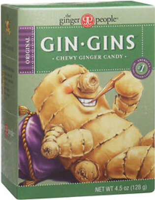 The Ginger People Gin Gins Original Chewy Ginger Candy, 4.5 Oz
