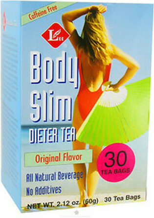 Uncle Lees Body Slim Dieter Tea Original Flavor, Caffeine Free - 30 Bags, 2.12 Oz