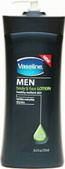 Vaseline Men Fast I.C Absorbing Body And Face Lotion - 20.03 Oz