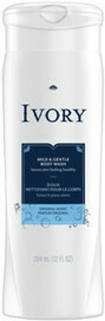 Ivory Mild & Gentle Body Wash, Original Scent, 12 Oz