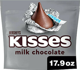 Hersheys Kisses Milk Chocolate Candy, 17.9 Oz