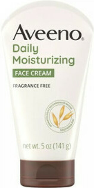 Aveeno Daily Moisturizing Face Cream, 5 Oz