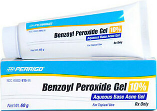 Perrigo Benzoyl Peroxide 10 Percent Hydroalcoholic Base Acne Gel - 60 Gm