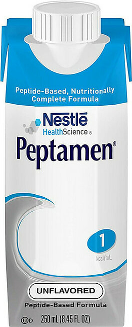 Nestle Peptamen Liquid, Unflavored, 8.45 Oz, 24 Ea