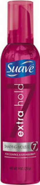 Suave Extra Hold Shaping Mousse 7, 9 Oz