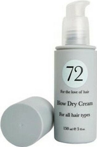 72 Hair Blow Dry Cream for All Hair Types, 5 Oz
