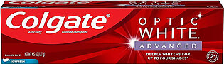 Colgate Optic White Advanced Toothpaste, 4.5 Oz