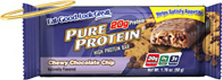 Pure Protein High Protein Bar, Chewy Chocolate Chip - 2.75 Oz, 12 Ea