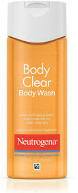 Neutrogena Body Clear Body Wash For Clean And Clear Skin - 8.5 Oz