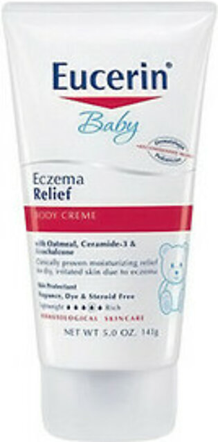 Eucerin Baby Eczema Relief Body Creme With Oatmeal - 5 Oz
