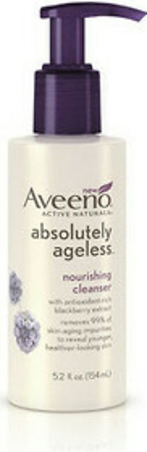 Aveeno Active Naturals Absolutely Ageless Nourishing Cleanser, 5.2 oz