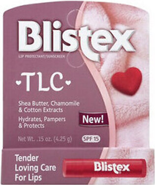Blistex TLC Lip Balm with SPF 15, 0.15 Oz, 12 Pack