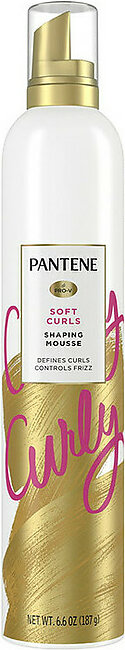 Pantene Pro-V Curly Defining Hair Style Mousse, 6.6 Oz