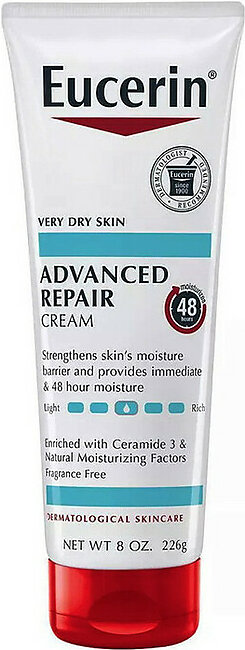 Eucerin Advanced Repair Body Cream, 8 Oz