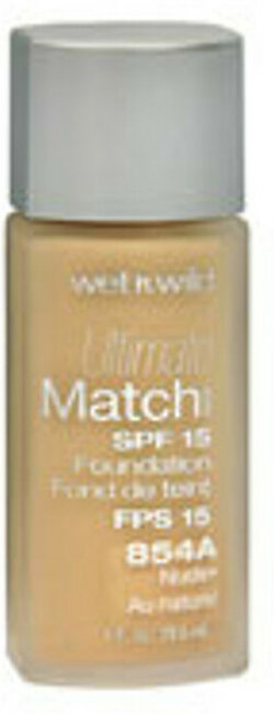 Wet N Wild Ultimate Match Spf 15 Nude Foundation, 1.0 Oz - 1 Ea