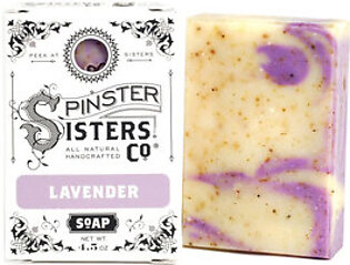 Spinster Sisters Lavender Soap Bar, 4.5 Oz