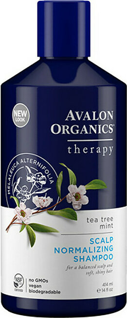 Avalon Organics Tea Tree Mint Treatment Hair Shampoo - 14 Oz