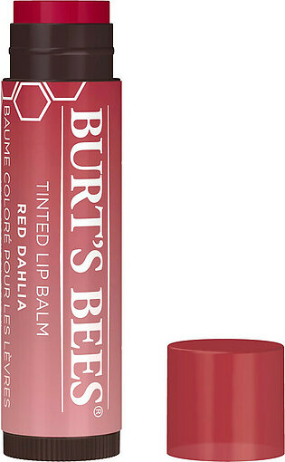 Burts Bees Tinted Lip Balm, Red Dahlia, 0.15 Oz