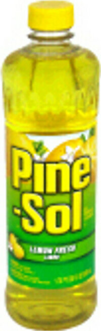 Pine-Sol Disinfectant Lemon Fresh Liquid Cleanser 28 Oz, 12 Pack