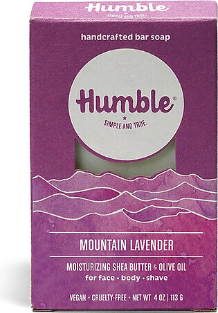 Humble Moisturizing Bar Soap, Mountain Lavender, 4 Oz