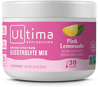 Ultima Replenisher Pink Lemonade Electrolyte Powder, 3.2 Oz