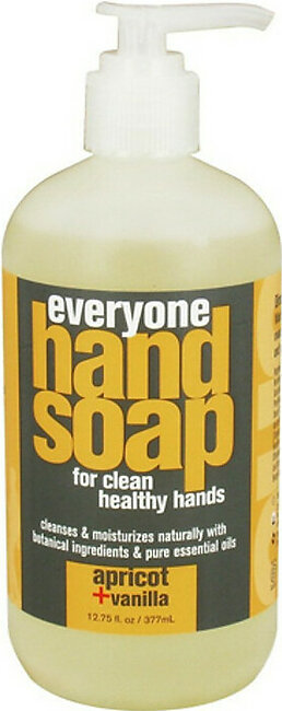EO Products Everyone Liquid Hand Soap Apricot Plus Vanilla, 12.75 Oz