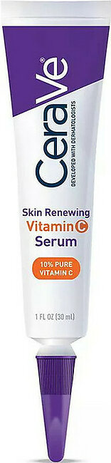 CeraVe Skin Renewing Vitamin C Face Serum, 1 Oz