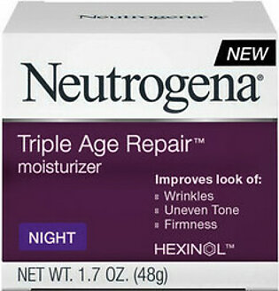 Neutrogena Triple Age Repair Moisturizer Night Cream - 1.7 Oz