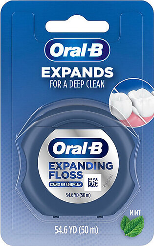 Oral B Expanding Dental Floss For A Deep Clean, Mint, 1 Ea