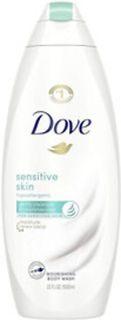 Dove Gently Cleanses and Nourishing Body Wash for Sensitive Skin, 22 Oz