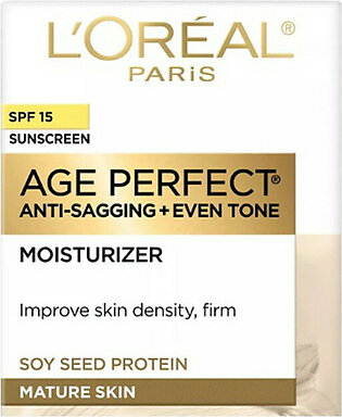 Loreal Age Perfect Anti Sagging And Ultra Hydrating Day Cream With Dermo Expertise Spf 15 - 2.5 Oz
