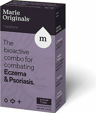 Marie Originals The Bioactive Combo for Combating Eczema and Psoriasis Soap Bar, 2.9 Oz