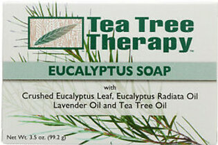 Tea Tree Therapy Vegetable Base Eucalyptus Soap, 3.5 Oz
