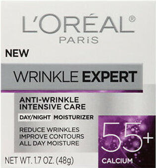 LOreal Paris Wrinkle Expert 55 Plus Moisturizer, 1.7 Oz
