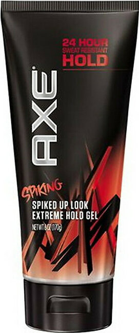 Axe New Spiked Up Look Hair Gel, Extreme Hold - 6 Oz