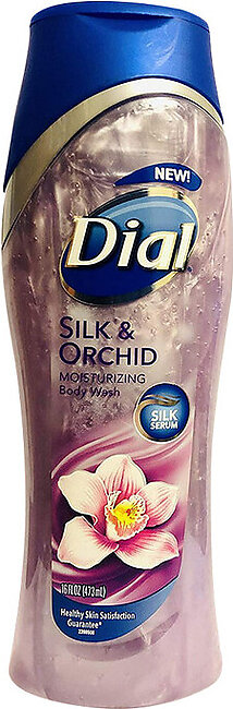 Dial Moisturizing Body Wash Silk And Orchid, 16 Oz