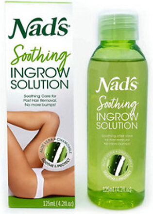 Nad's Soothing Ingrown Hair Treatment Solution Serum 125 Ml