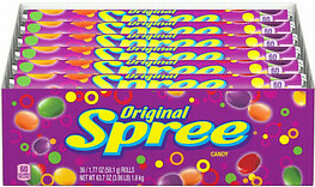Nestle Spree Original Candy Roll, 36 Ea