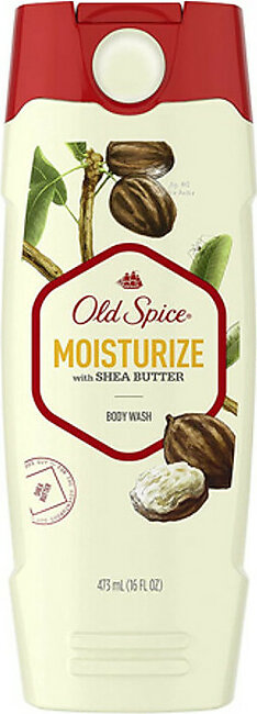 Old Spice Body Wash for Men Moisturize with Shea Butter, 16 oz
