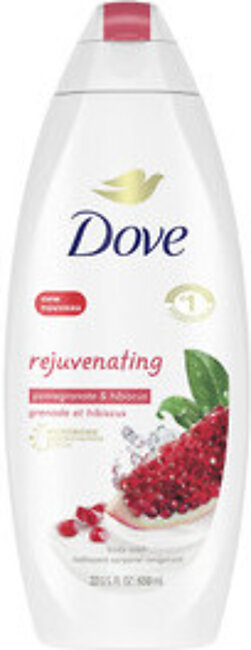 Dove Rejuvenating Body Wash with Pomegranate and Hibiscus, 22 Oz