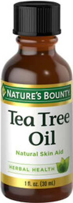 Nature's Bounty Tea Tree Oil, Supports Skin Health, 1 Oz